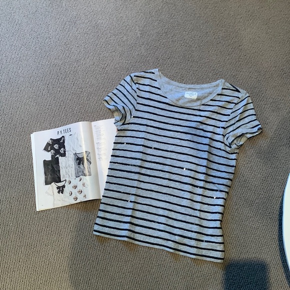 J.Crew heirloom sequins T - Picture 1 of 7